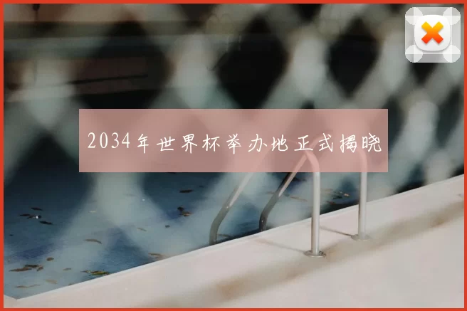 2034年世界杯举办地正式揭晓