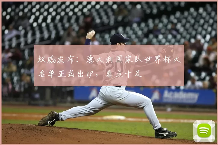 权威发布:意大利国家队世界杯大名单正式出炉,看点十足