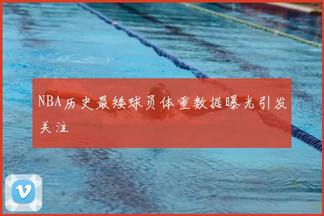 NBA历史最矮球员体重数据曝光引发关注