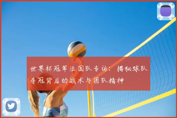 世界杯冠军法国队专访：揭秘球队夺冠背后的战术与团队精神